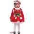 Costume di carnevale FUNGHETTA NEONATA